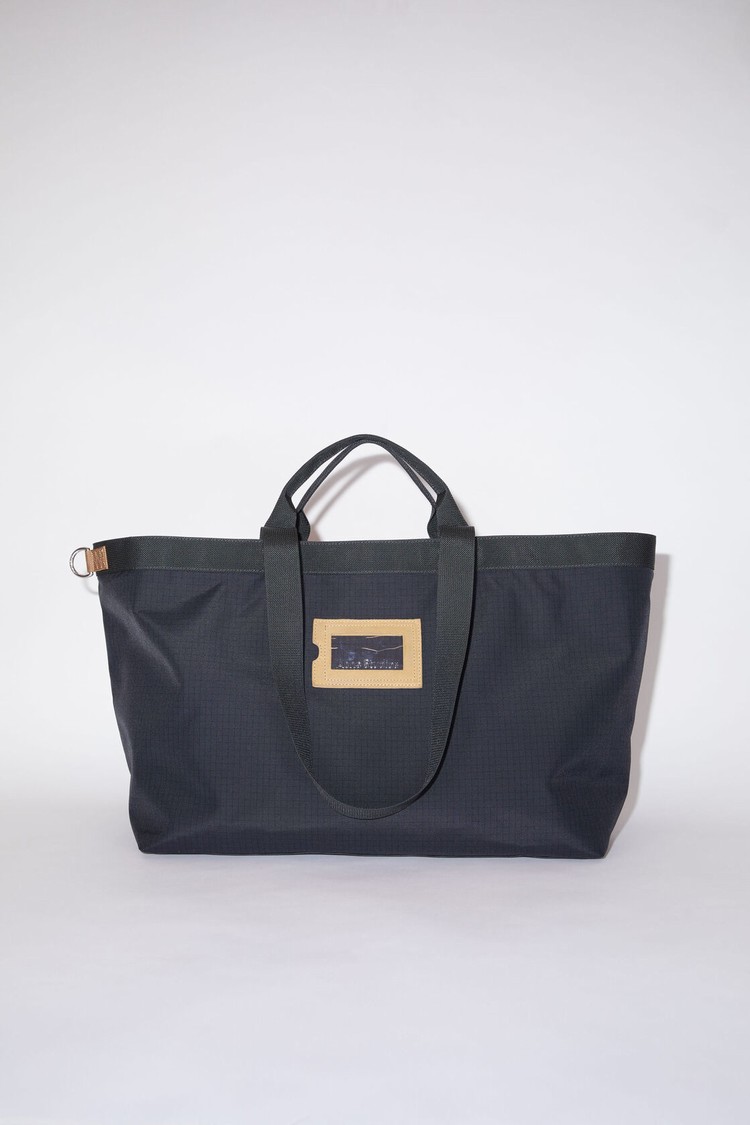 Black Acne Studios Tote Nylon Bags | BZDG-07368