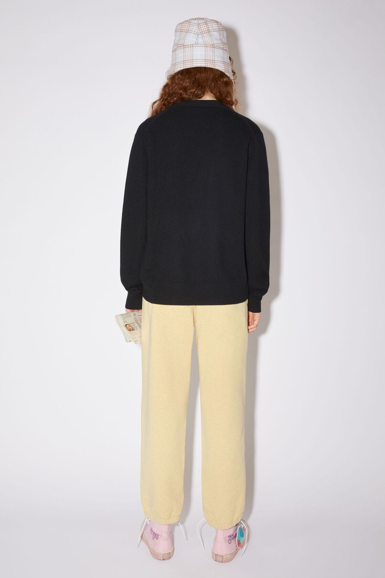 Black Acne Studios Wool Women's Cardigan | WOCD-53812