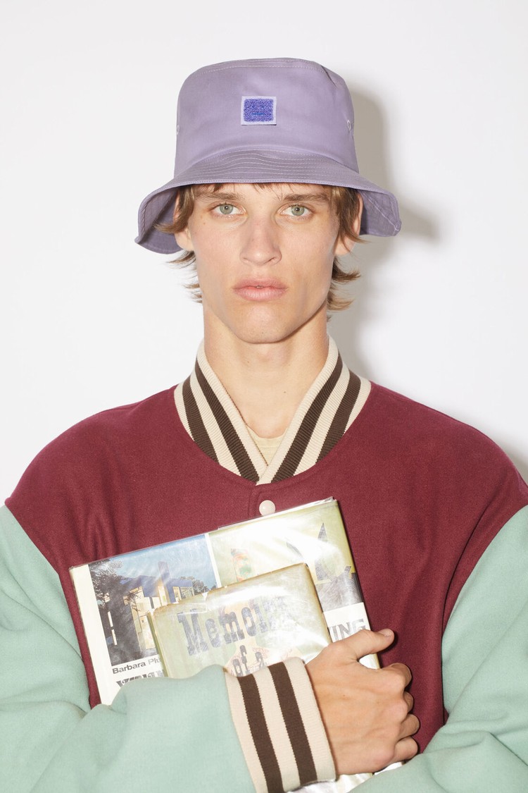 Black / Purple Acne Studios Heat Reactive Bucket Hats | EUXP-76158