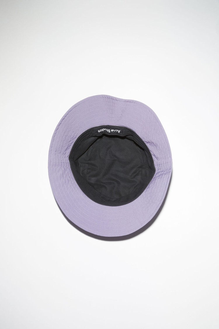 Black / Purple Acne Studios Heat Reactive Bucket Hats | EUXP-76158