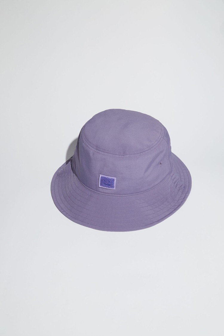 Black / Purple Acne Studios Heat Reactive Bucket Hats | EUXP-76158