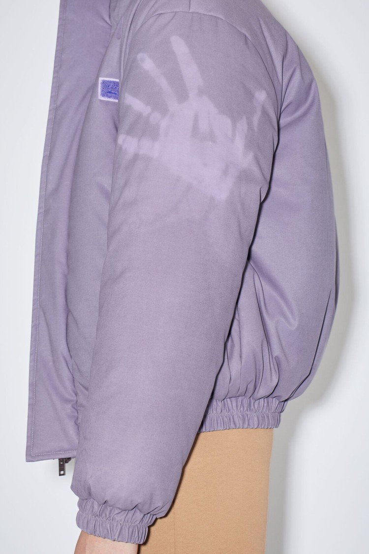 Black / Purple Acne Studios Heat Reactive Women's Jackets | RUPE-85102