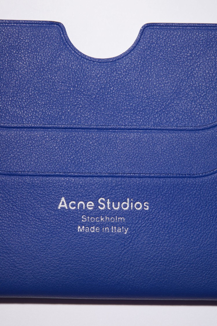 Blue Acne Studios Card Holder Card Case | ZRVS-51286