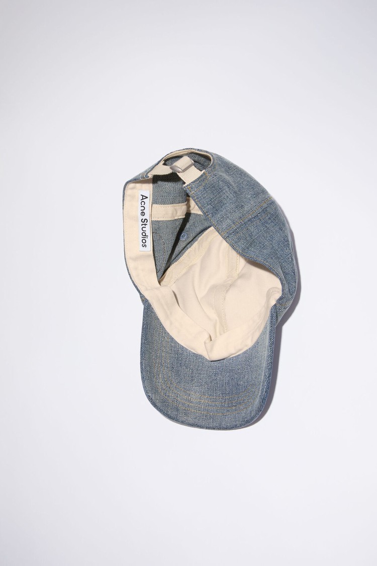 Blue Acne Studios Denim Caps | CFNL-76512