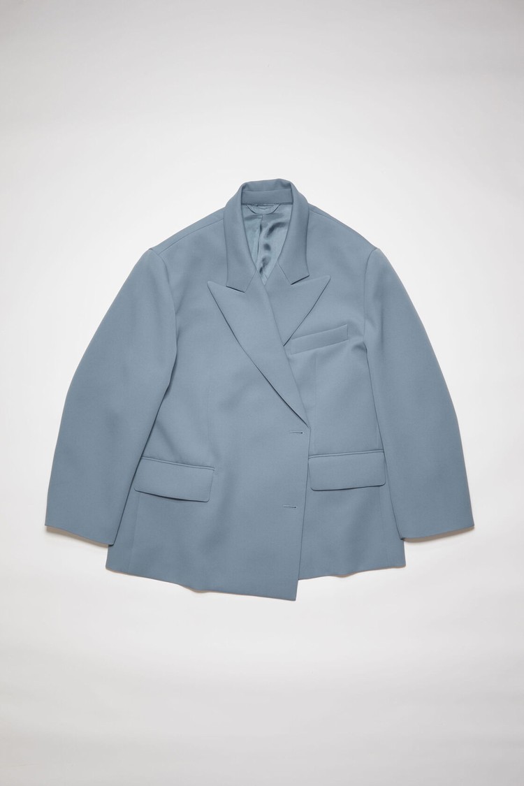 Blue Acne Studios Double-breasted Women's Suits | BUGA-06132