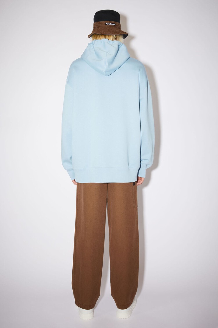 Blue Acne Studios Hooded Men's Hoodie | PQYL-30615