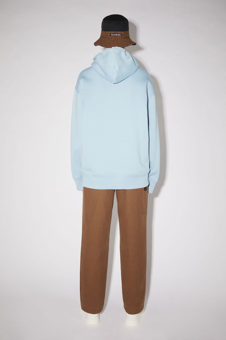 Blue Acne Studios Hooded Women's Hoodie | QNCS-47305