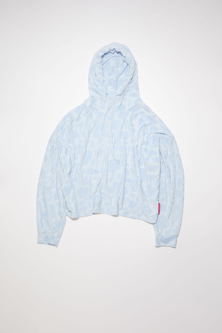 Blue Acne Studios Jacquard Men's Hoodie | CBRQ-96325