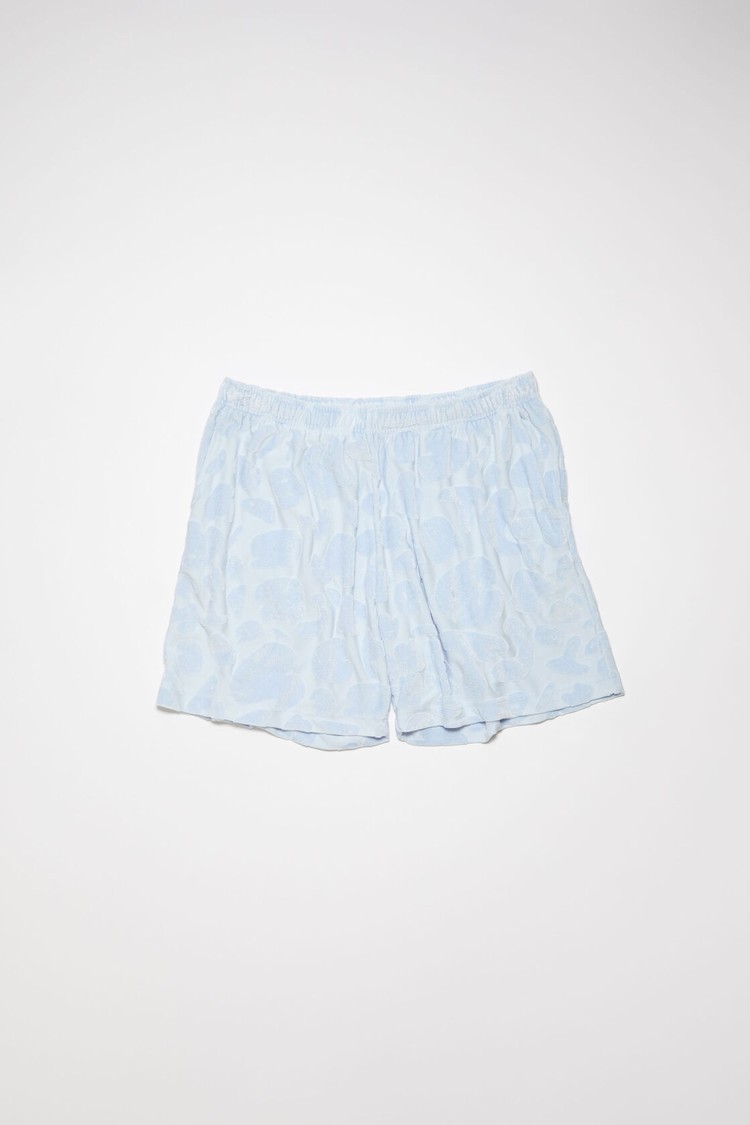 Blue Acne Studios Jacquard Men's Shorts | LZHG-61430