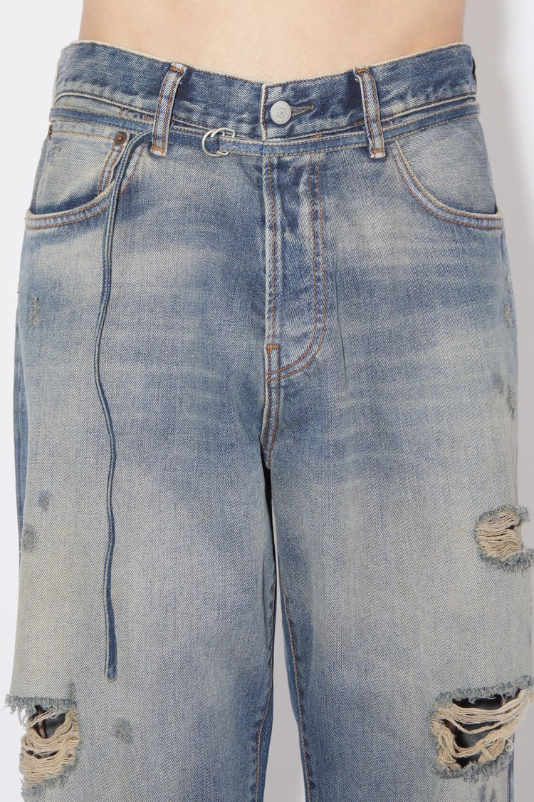 Blue Acne Studios Loose Fit - 1991 Toj Men's Jeans | FVCY-03716