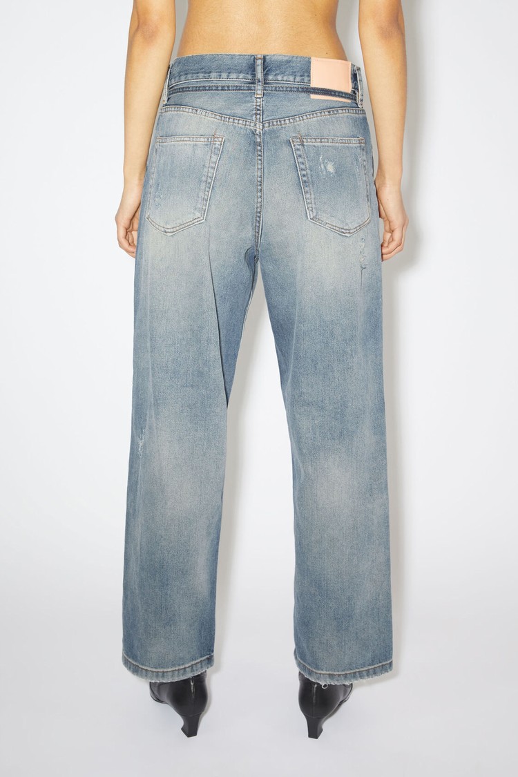 Blue Acne Studios Loose Fit - 1991 Toj Women's Jeans | NBKG-79632