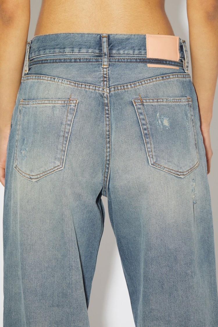 Blue Acne Studios Loose Fit - 1991 Toj Women's Jeans | NBKG-79632