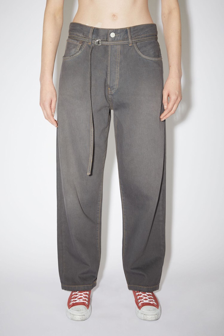 Blue Acne Studios Loose Fit - 1991 Toj Women\'s Jeans | QXNU-89721