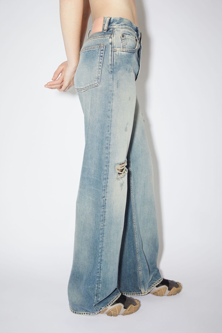 Blue Acne Studios Loose Fit - 2021 Women's Jeans | TGJI-24016