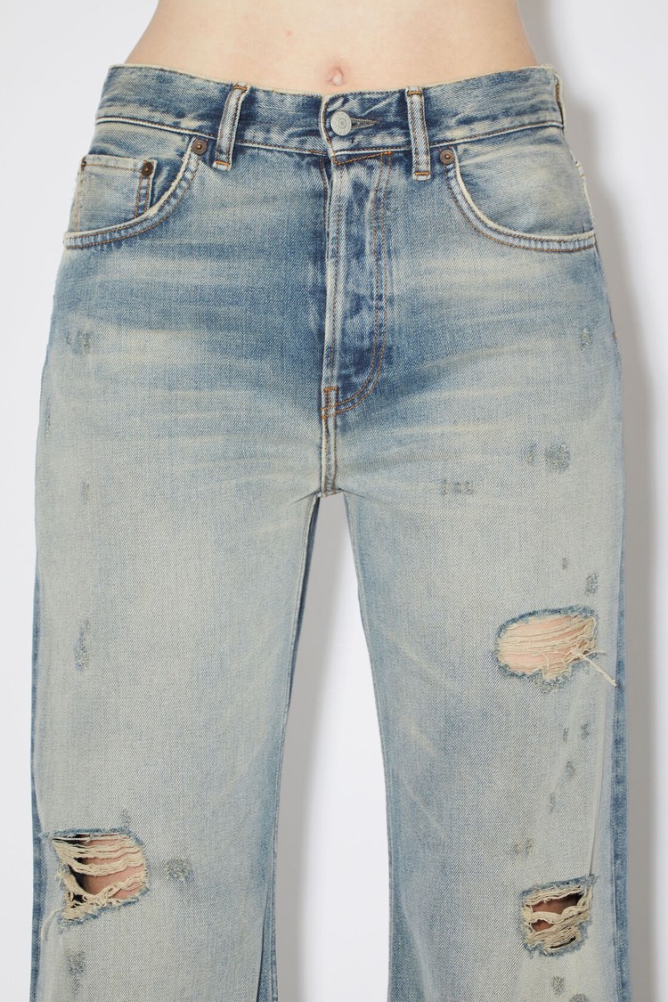 Blue Acne Studios Loose Fit - 2021 Women's Jeans | TGJI-24016