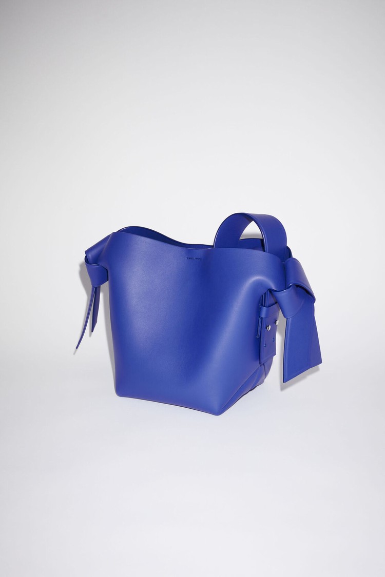 Blue Acne Studios Musubi Mini Shoulder Bag | NPLH-84392