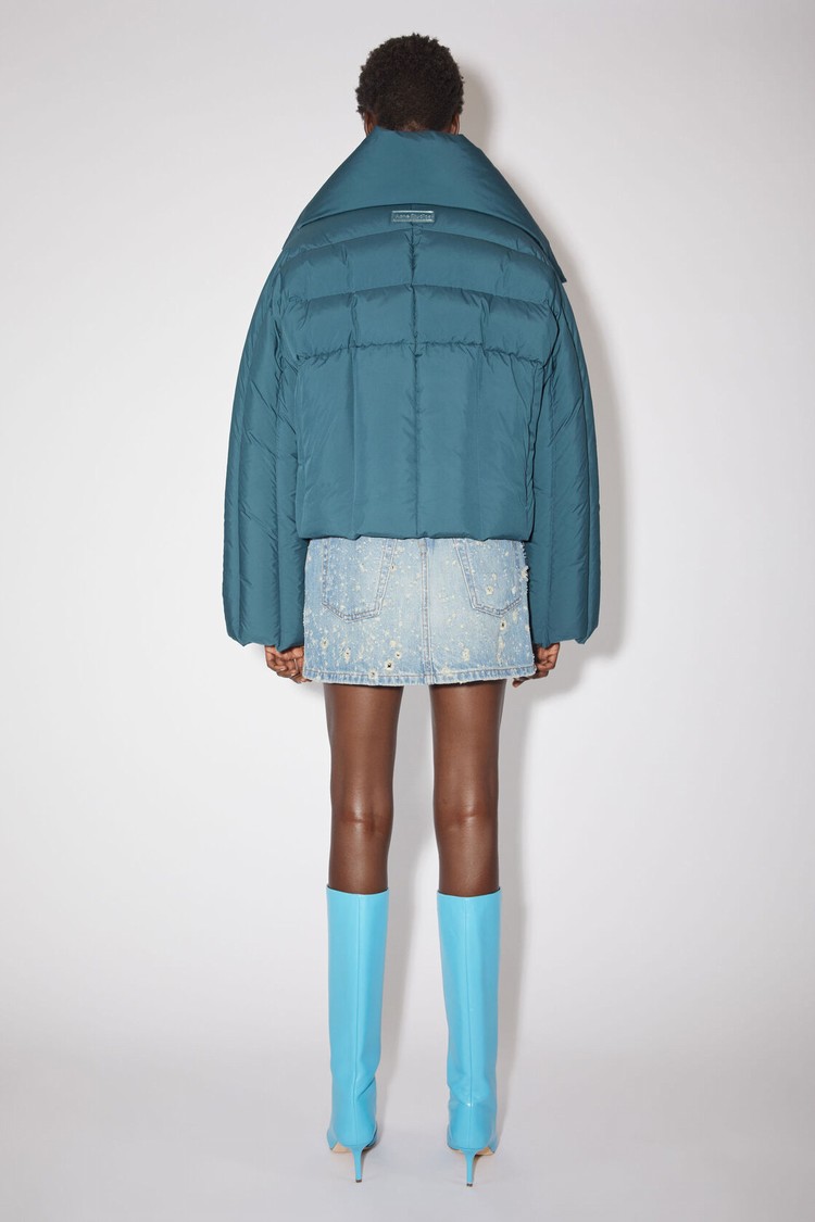 Blue Acne Studios Puffer Women's Jackets | OCZW-58261