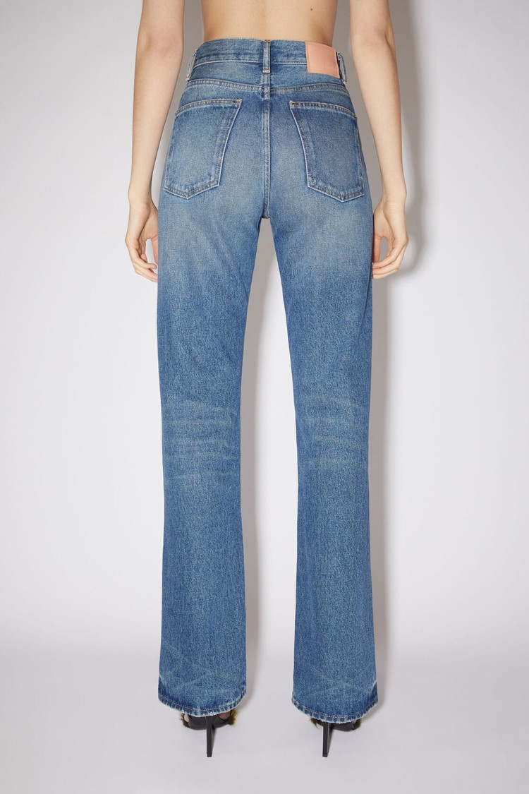 Blue Acne Studios Regular Fit - 1977 Women's Jeans | GDTB-05928