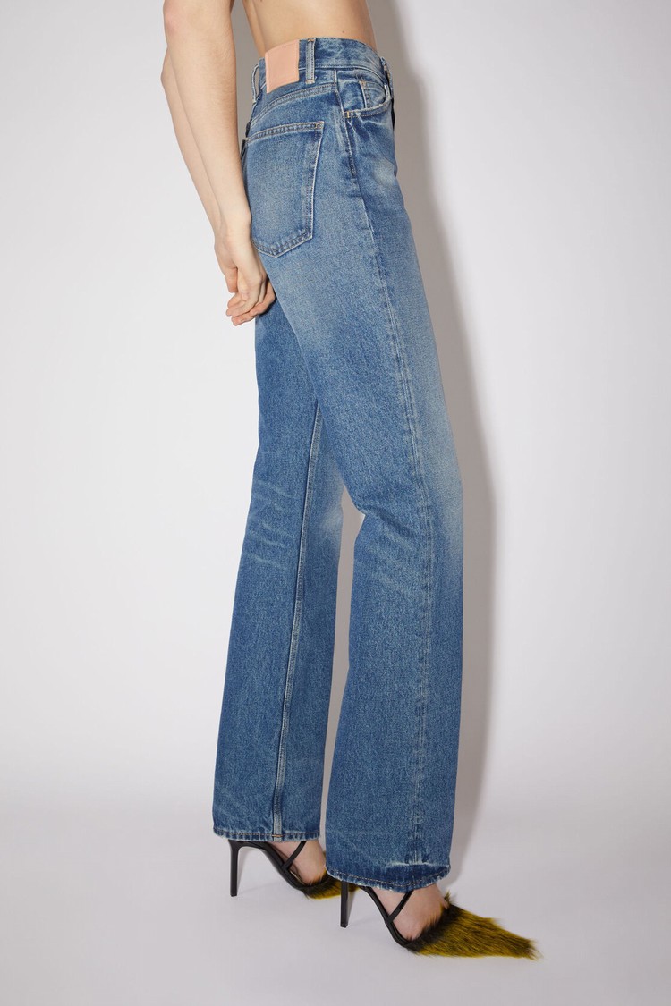 Blue Acne Studios Regular Fit - 1977 Women's Jeans | GDTB-05928