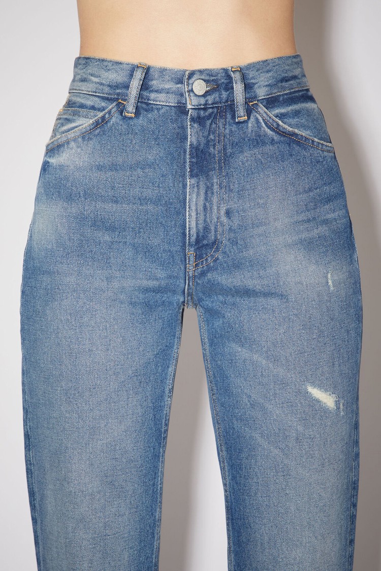 Blue Acne Studios Regular Fit - 1977 Women's Jeans | GDTB-05928