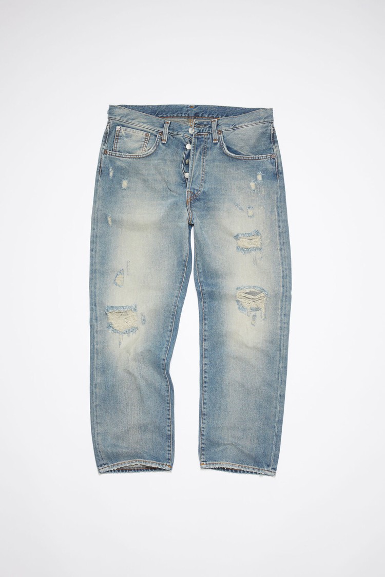 Blue Acne Studios Relaxed Fit - 2003 Men's Jeans | SKIP-20968