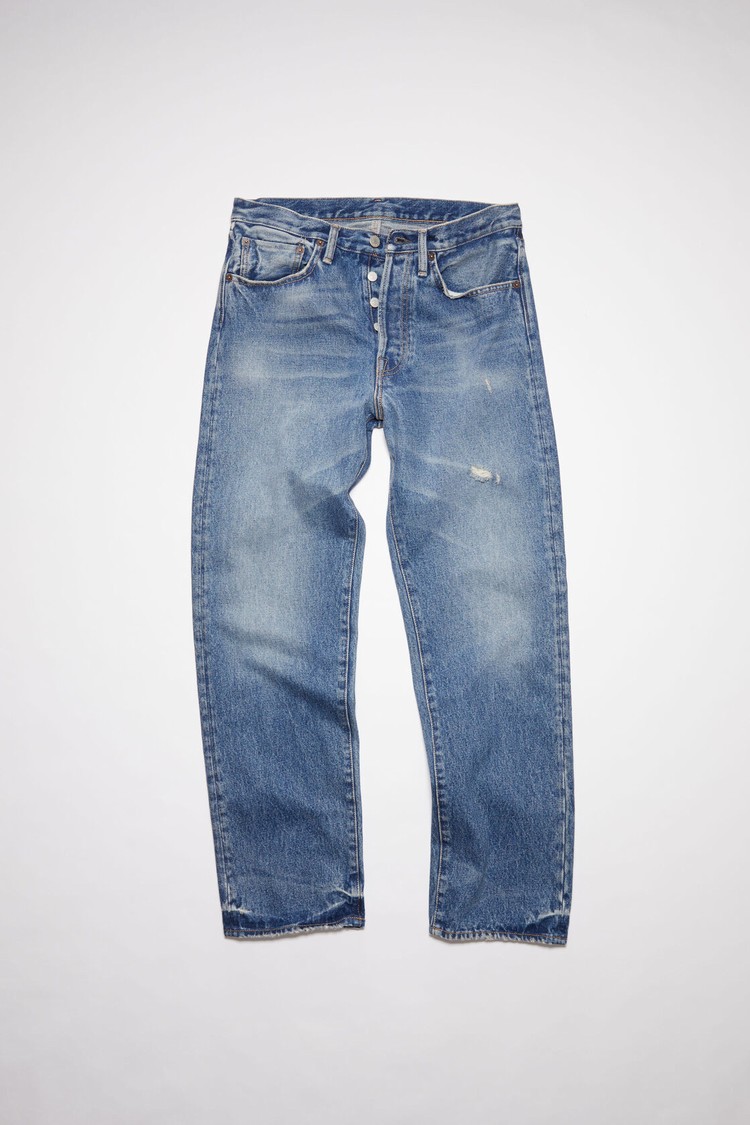 Blue Acne Studios Relaxed Fit - 2003 Men's Jeans | TFJM-38509