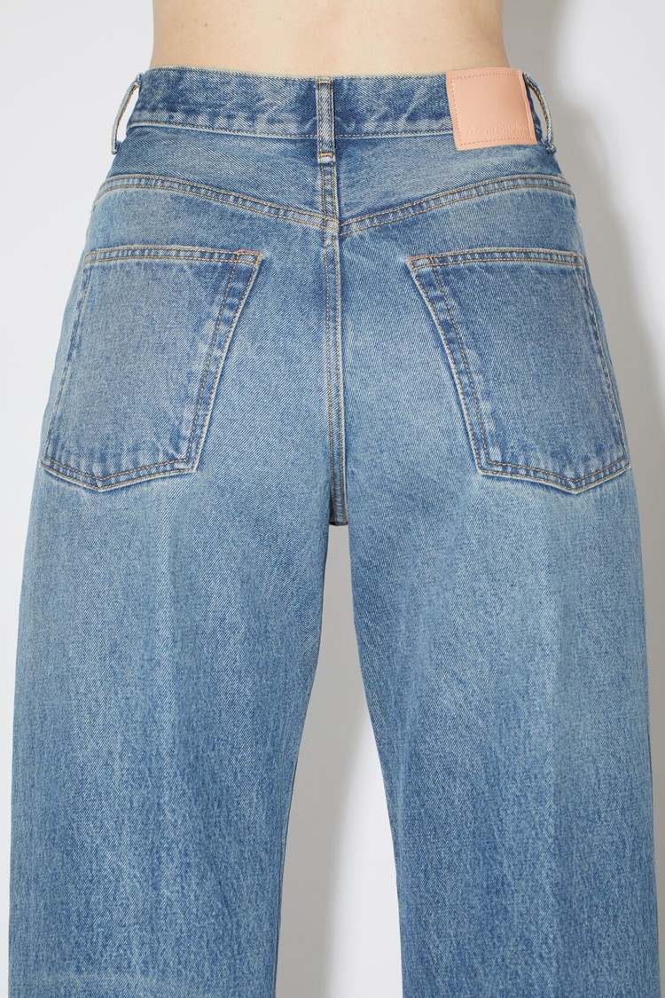 Blue Acne Studios Relaxed Fit - 2022 Women's Jeans | ALDU-50791