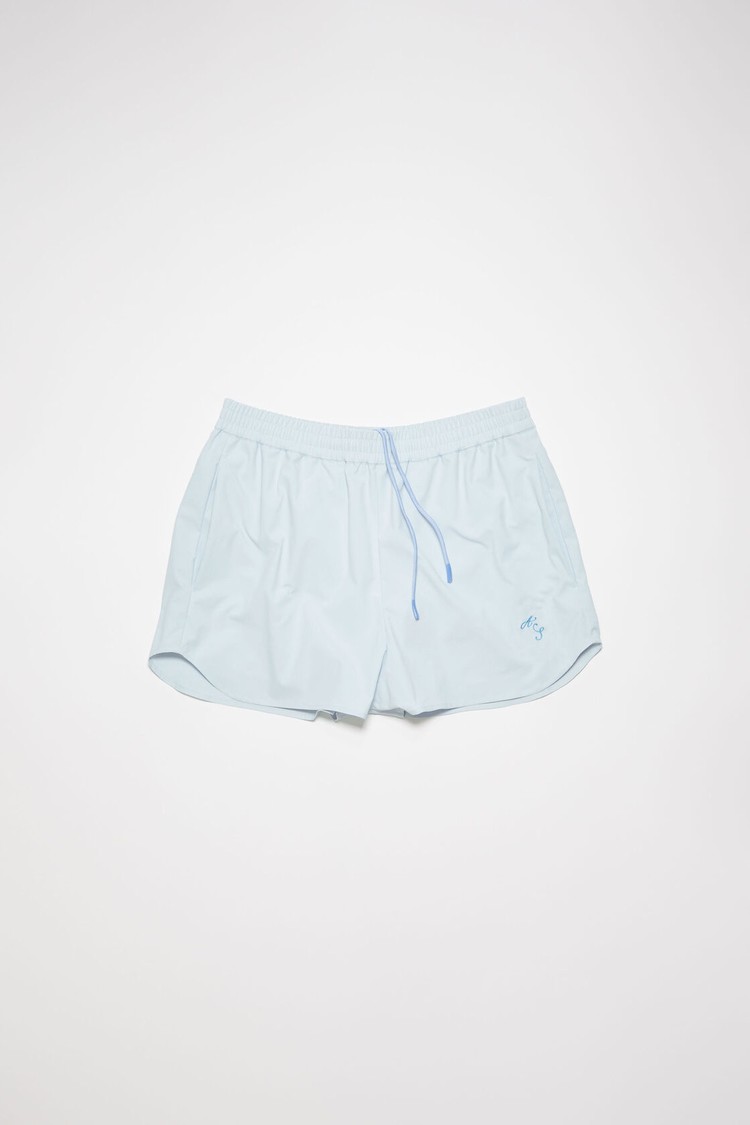 Blue Acne Studios Ripstop Swim Men's Shorts | AEZB-12865