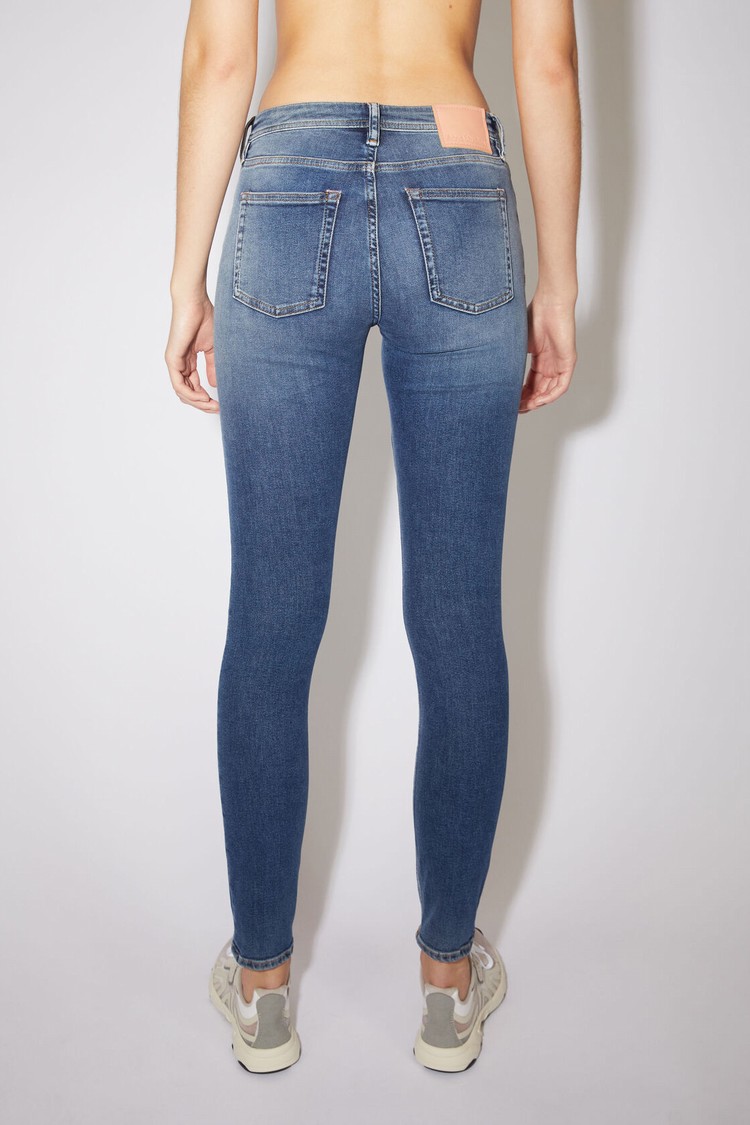 Blue Acne Studios Skinny Fit - Climb Women's Jeans | YUQV-02137