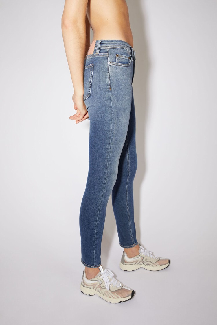 Blue Acne Studios Skinny Fit - Climb Women's Jeans | YUQV-02137