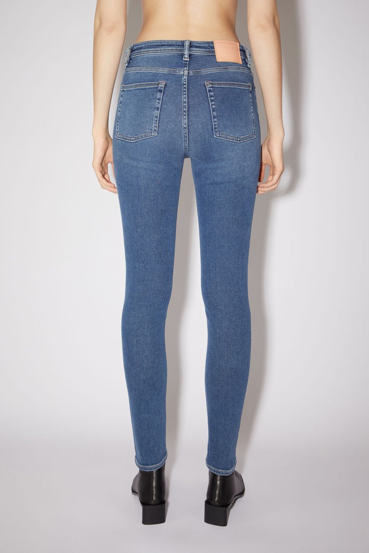 Blue Acne Studios Skinny Fit - Peg Women's Jeans | HMJF-89506