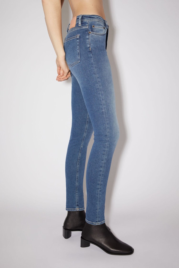 Blue Acne Studios Skinny Fit - Peg Women's Jeans | HMJF-89506