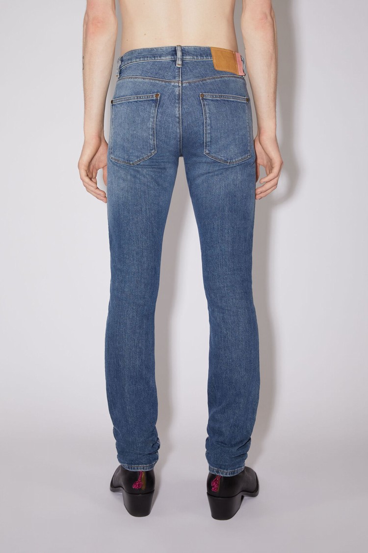 Blue Acne Studios Slim Fit - Max Men's Jeans | HZPA-20491