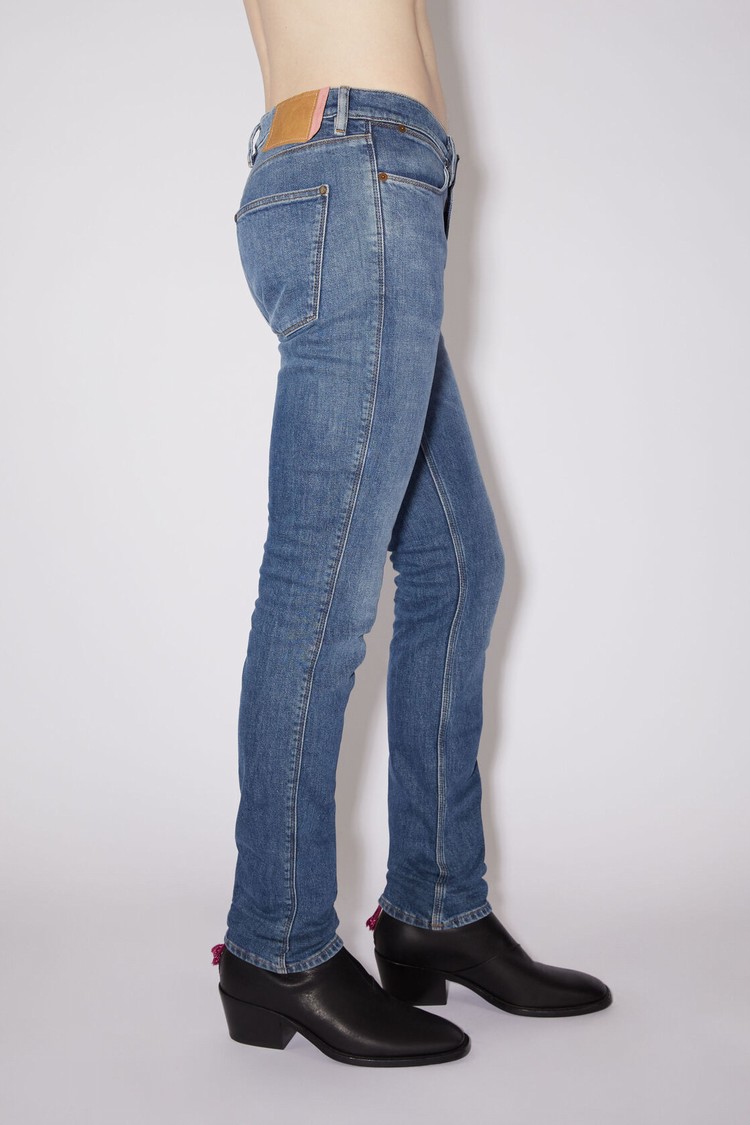 Blue Acne Studios Slim Fit - Max Men's Jeans | HZPA-20491