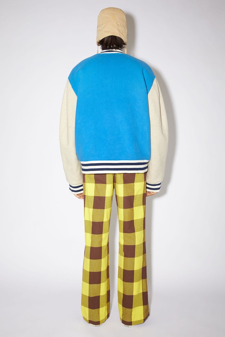 Blue Acne Studios Wool Blend Men's Jackets | GHXS-07368