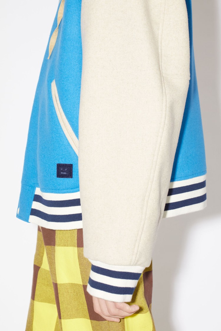 Blue Acne Studios Wool Blend Men's Jackets | GHXS-07368