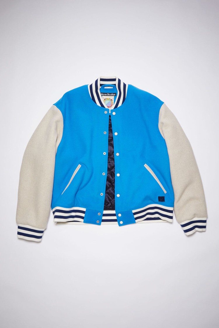 Blue Acne Studios Wool Blend Men's Jackets | GHXS-07368