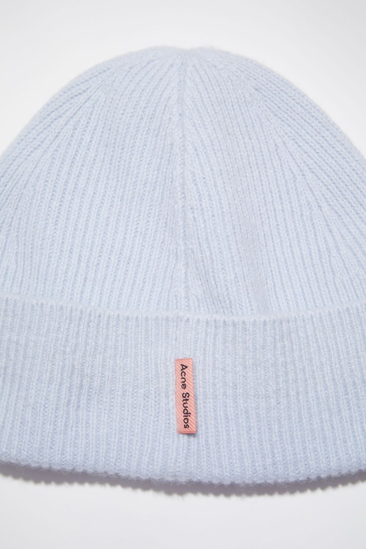 Blue Acne Studios Wool Cashmere Beanie | EWMG-71649