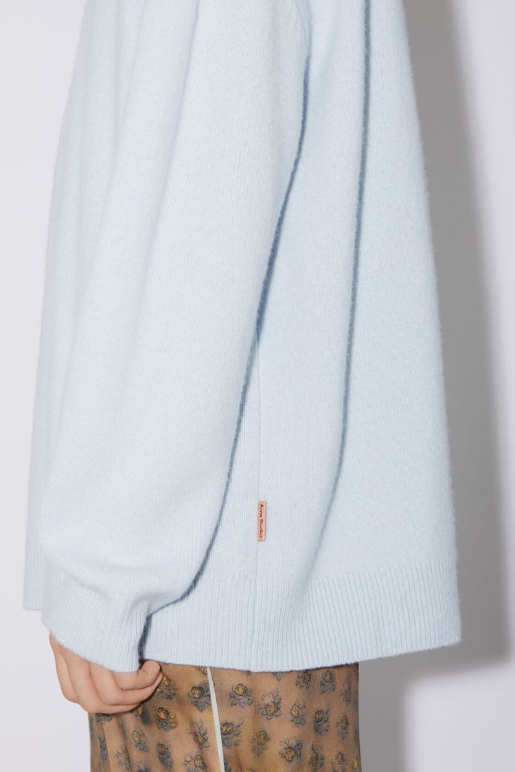 Blue Acne Studios Wool Cashmere Men's Knitwear | ESHJ-46589