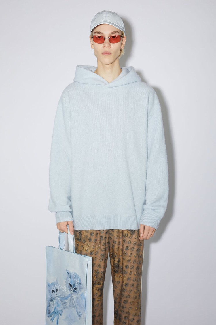 Blue Acne Studios Wool Cashmere Men\'s Knitwear | ESHJ-46589