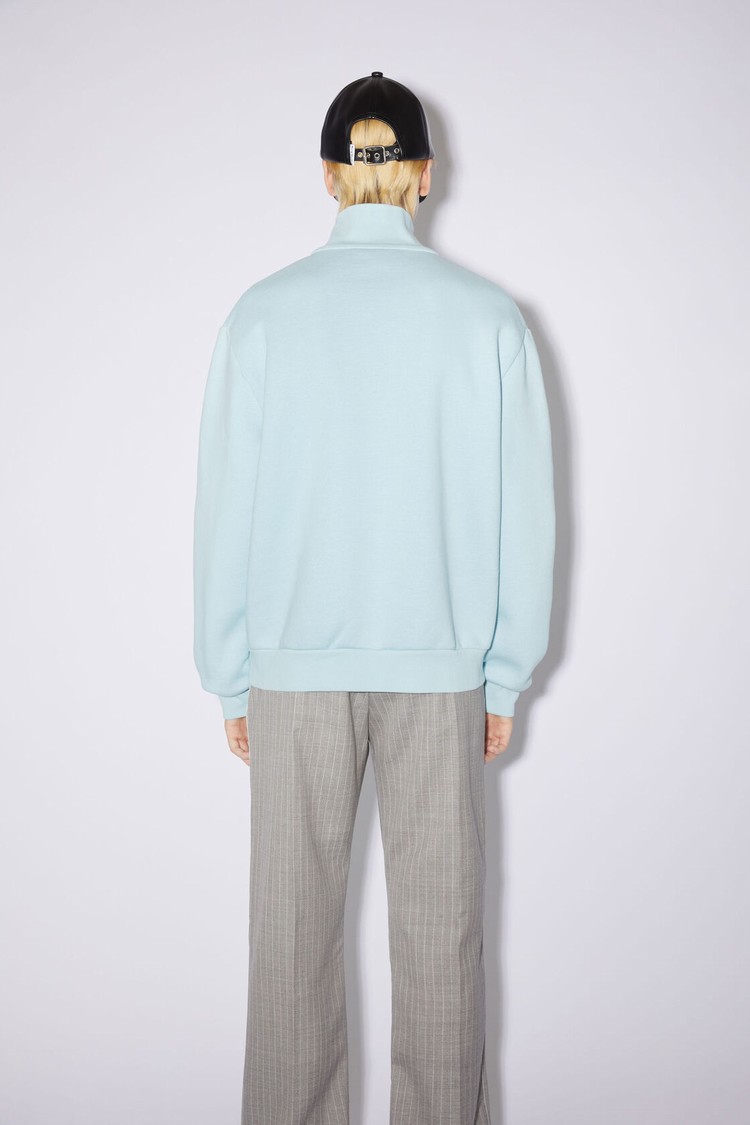 Blue Acne Studios Zippered Men's Sweatshirts | RBOD-78145