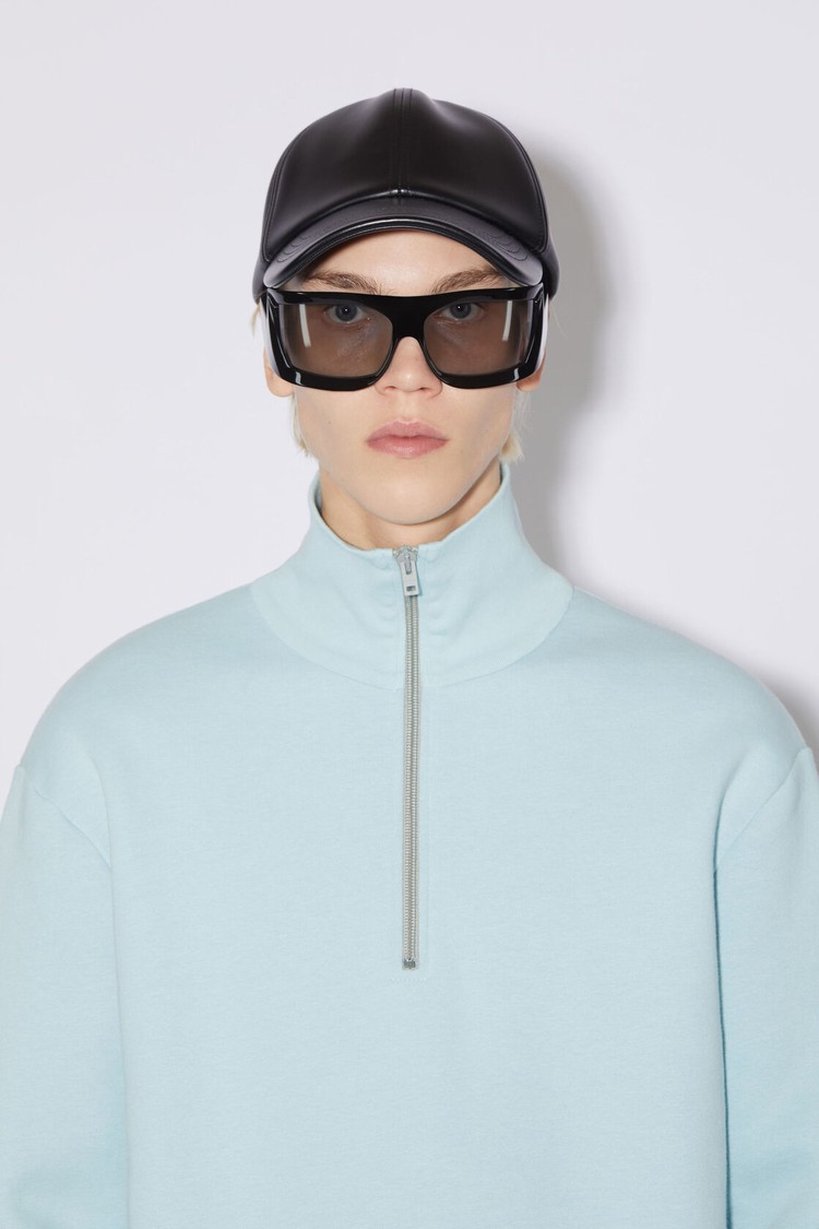 Blue Acne Studios Zippered Men's Sweatshirts | RBOD-78145