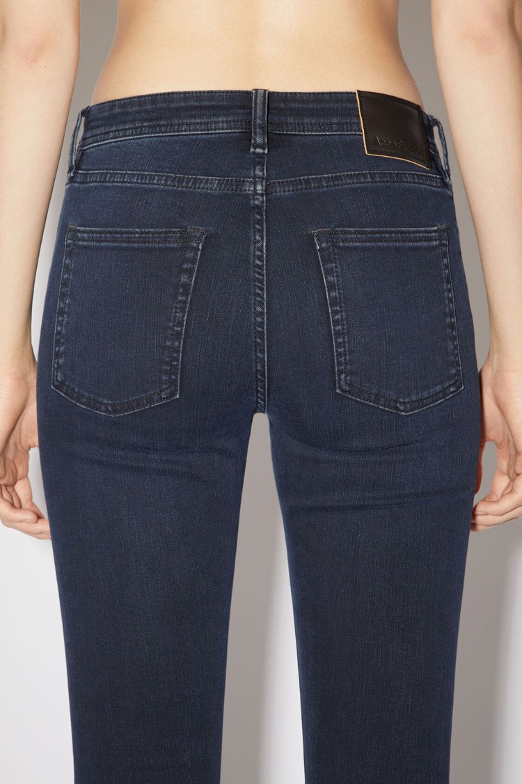 Blue / Black Acne Studios Skinny Fit - Climb Women's Jeans | DION-34751