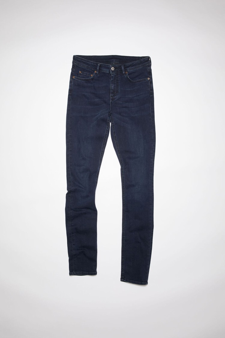 Blue / Black Acne Studios Skinny Fit - Climb Women's Jeans | DION-34751