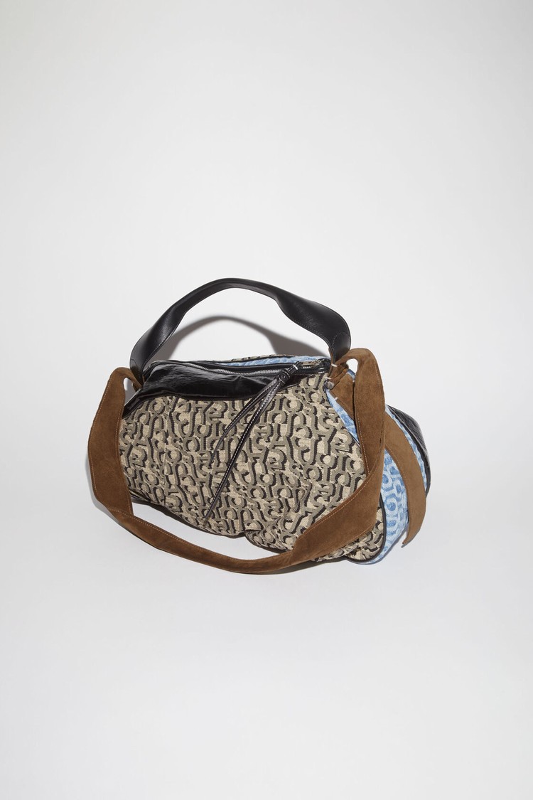 Blue / Black / Beige Acne Studios Shoulder Bags | GLOW-26785