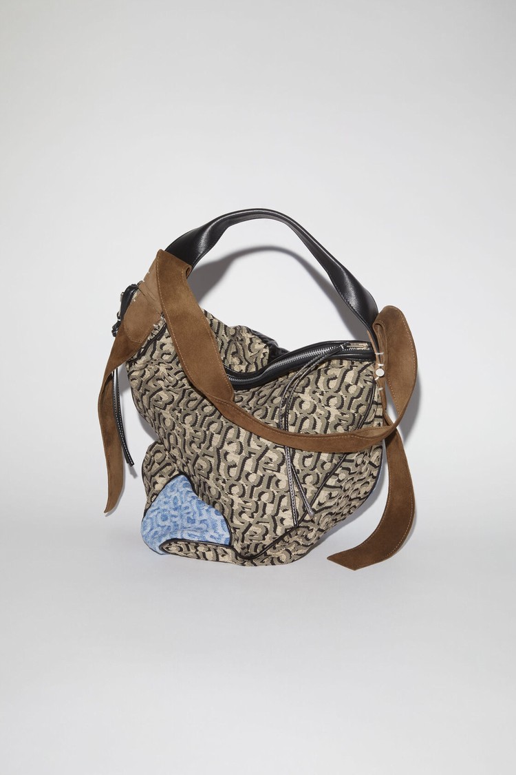 Blue / Black / Beige Acne Studios Shoulder Bags | WPZI-67324