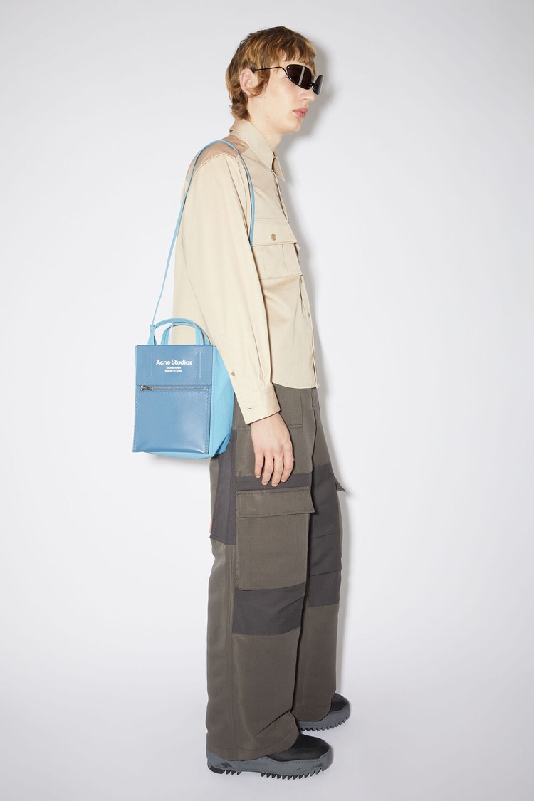 Blue / Blue Acne Studios Papery Nylon Tote Bag | BLCS-20987