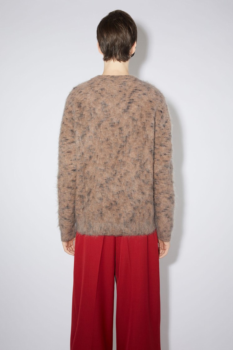 Brown Acne Studios Crew Neck Jumper Men's Knitwear | FSIC-02684