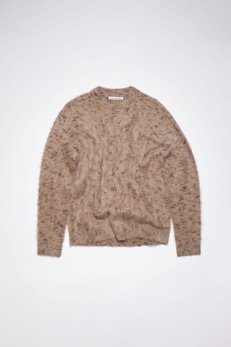 Brown Acne Studios Crew Neck Jumper Men's Knitwear | FSIC-02684