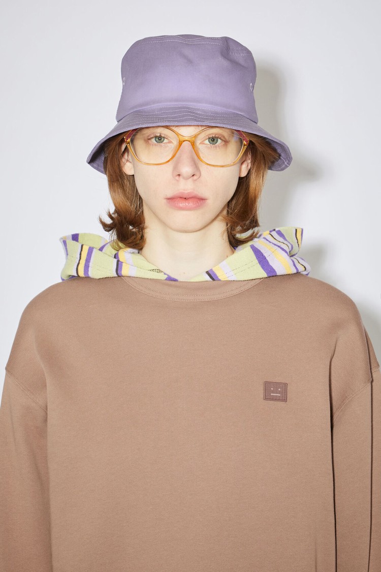 Brown Acne Studios Crew Neck Women's Sweatshirts | HMLU-32458